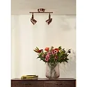 Lucide LED Deckenstrahler CIGAL, GU10, 2x5W, 2700K, Kupfer