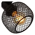 Lucide spot MAREN round E14 IP20, black