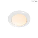 LED Deckenleuchte SKETES CCT Ø 34,5 cm 10W 2700K IP20 Acryl/transparent/weiß