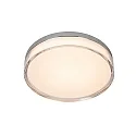ceiling luminaire PLANO CL Ø 28CM CCT Switch, dimmable IP44, polished chrome dimmable