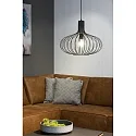 Pendelleuchte MANUELA, Ø 50 cm, 1xE27, schwarz