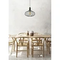 Lucide pendant luminaire MANUELA round E27 IP20, green