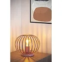 Lucide table lamp MERLINA round E27 IP20, pink