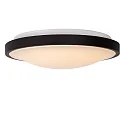 ceiling luminaire DASHER 41 IP44, opal, black 
