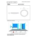ceiling luminaire FRESH 2 flames, round E27 IP44, chrome matt