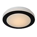 Lucide ceiling luminaire DIMY LED round IP21, opal, black dimmable