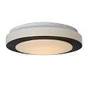 Lucide ceiling luminaire DIMY LED round IP21, opal, black dimmable