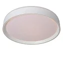 Lucide LED Deckenleuchte NURIA, Ø 40 cm, 1x24W, 2700K, dimmbar, weiß
