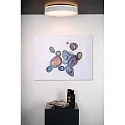 Lucide LED Deckenleuchte NURIA, Ø 40 cm, 1x24W, 2700K, dimmbar, weiß