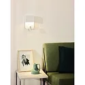 Lucide LED Wandleuchte BOXER, 1x10W, 3000K, Mit USB-Ladepunkt, weiß