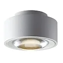 LED Deckenleuchte EASY LENS W120 Ø 12cm 38° 12W DTW 1800-2700K 1150lm IP20  CRI>90, schwenkbar, weiß