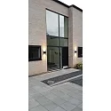 Lumexx LED Außenwandleuchte ARCA XL W150, 2x9W, 3000K, 2x819lm, IP65, dimmbar, schwarz