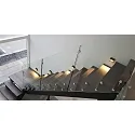 Lumexx outdoor wall luminaire ARCA STEP, black