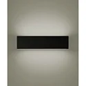 Lumexx outdoor wall luminaire BRICK DOWN IP65, black dimmable