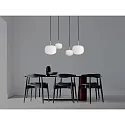 Lumexx pendant luminaire CUSCINO SMALL G9 IP20, brass, black