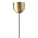 pendant luminaire PALLA IP20, brass, black dimmable