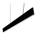 LED Pendelleuchte SUPREME LONG PENDANT 150 DOWN, 45W, 2700K, 2700lm, IP20, dimmbar, schwarz
