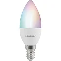 LED lamp candle MATTER C35 RGB+CCT+DIM CCT Switch, RGBW, Matter controllable C35 matt E14 4