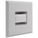 wall recessed luminaire TINA SQUARE square, rotatable, direct / indirect, switchable IP22, white 