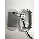 LED Ovalleuchte ZELLA NEO, IP54 IK08, 7.5/4.5W (multi), 120° 3000K 710/425lm PC-Kunststoff, schaltbar, grau / opalweiß