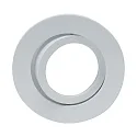 Recessed ring DECOCLIC, round, IP20, opening Ø 6.8cm, 230V / 12V, swiveling, incl. GU10- and GU5.3 socket, white