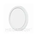 LED Deckenleuchte PANO CCT DIM ROUND, IP20, dimmbar, weiß, Ø 16.5cm, 12W 3000-6500K 1000lm 110°