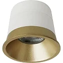 LED Modul Set KOIN FLEX, Ø 5cm / 4.2cm, 4.9W 3000K 500lm 38°, CRI >90, schaltbar, inkl. 15cm Kabel + Ring, gold