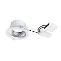 ceiling recessed luminaire FILA DALI FR 90° Ø 172MM round, rigid, DALI controllable, switchable IP54, white matt 