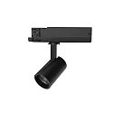 LED 3-Phasen Schienenstrahler ANGOLO S, IP20, 11W 3000K 850lm 15°/24°/36° (variabel), CRi >90, schaltbar, schwarz