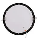 nobilé recessed downlight LED PANEL FLAT 225 R SCCT DIM C flat, rigid IP44, black dimmable