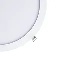 nobilé recessed downlight LED PANEL FLAT 300 R 840 350MA PRISM round, UGR < 19, excl. LED driver IP20, white dimmable