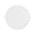 LED Einbau-Panel FLAT 300 R, IP20, Ø 29.5cm, 350mA (exkl. BG), UGR<19, 10W 3000K 1100lm 90°, weiß
