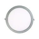 LED Einbau-Panel FLAT 300 R, IP20, Ø 29.5cm, 350mA (exkl. BG), UGR<19, 10W 4000K 1150lm 90°, Titan matt