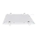 recessed downlight LED PANEL FLAT 300 Q 840 350MA PRISM square, UGR < 19, excl. LED driver IP20, mat, titanium dimmable