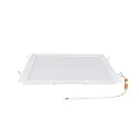 recessed downlight LED PANEL FLAT 300 Q 840 350MA PRISM square, UGR < 19, excl. LED driver IP20, mat, titanium dimmable