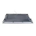 LED Einbau-Panel FLAT 300 Q, IP20, 29 x 29cm, 350mA (exkl. BG), UGR<19, 10W 4000K 1150lm 90°, Titan matt