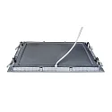 LED Einbau-Panel FLAT 300 Q, IP20, 29 x 29cm, 350mA (exkl. BG), UGR<19, 10W 4000K 1150lm 90°, Titan matt