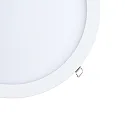 nobilé LED Einbau-Panel FLAT 300 R SCCT, IP20, Ø 29.5cm, 350mA, 10W 3000/4000/5700K 1000lm 90°, UGR<19, weiß