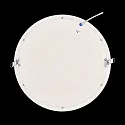 nobilé LED Einbau-Panel FLAT 300 R SCCT, IP20, Ø 29.5cm, 350mA, 10W 3000/4000/5700K 1000lm 90°, UGR<19, weiß