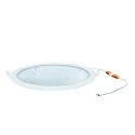 nobilé LED Einbau-Panel FLAT 300 R SCCT, IP20, Ø 29.5cm, 350mA, 10W 3000/4000/5700K 1000lm 90°, UGR<19, weiß