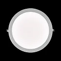 LED Einbau-Panel FLAT 300 R SCCT, IP20, Ø 29.5cm, 350mA, 10W 3000/4000/5700K 1000lm 90°, UGR<19, Titan matt