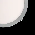 nobilé recessed downlight LED PANEL FLAT 300 R SCCT 350MA PRISM round, CCT Switch, UGR < 19, excl. LED driver IP20, mat