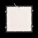 LED Einbau-Panel FLAT 300 Q SCCT, IP20, 29 x 29cm, 350mA, 10W 3000/4000/5700K 1000lm 90°, UGR<19, schwarz