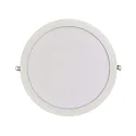 LED Einbau-Panel FLAT 300 R TUN, IP20, rund, Ø 29.5cm, 350mA (exkl. BG), 10W 2700-6500K (Tunable White), UGR<19, weiß