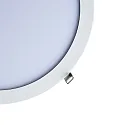 LED Einbau-Panel FLAT 300 R TUN, IP20, rund, Ø 29.5cm, 350mA (exkl. BG), 10W 2700-6500K (Tunable White), UGR<19, weiß