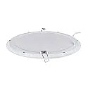 LED Einbau-Panel FLAT 300 R TUN, IP20, rund, Ø 29.5cm, 350mA (exkl. BG), 10W 2700-6500K (Tunable White), UGR<19, weiß
