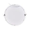 LED Einbau-Panel FLAT 300 R TUN, IP20, rund, Ø 29.5cm, 350mA (exkl. BG), 10W 2700-6500K (Tunable White), UGR<19, weiß