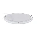 LED Einbau-Panel FLAT 300 R TUN, IP20, rund, Ø 29.5cm, 350mA (exkl. BG), 10W 2700-6500K (Tunable White), UGR<19, weiß