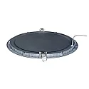 nobilé recessed downlight LED PANEL FLAT 300 R TUN 827-865 350MA PRISM round, tunable white, UGR < 19, excl. LED driver IP20, mat