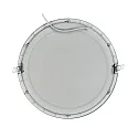nobilé recessed downlight LED PANEL FLAT 300 R TUN 827-865 350MA PRISM round, tunable white, UGR < 19, excl. LED driver IP20, mat